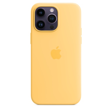 Чехол Apple iPhone 14 Pro Silicone Case with MagSafe Sunglow