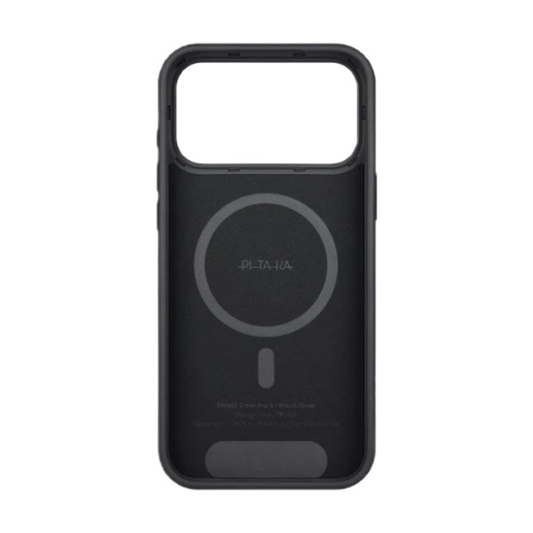 Противоударный чехол Pitaka Aramid UltraGuard Case для iPhone 17 Pro Max Черный