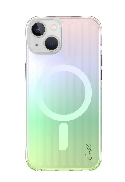 Защитный чехол Uniq Coehl Linear для iPhone 15 Iridescent