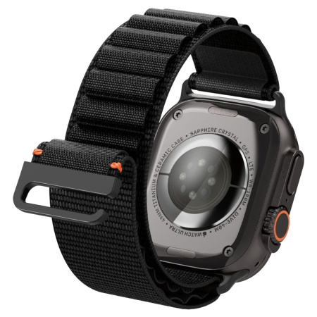 Ремешок Spigen WBF1 Band для Apple Watch 44/45/46/49mm Black