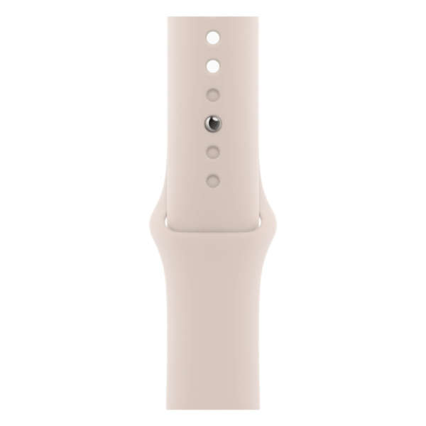 Часы Apple Watch Series 9 41mm Starlight Aluminum Case with Starlight Sport Band (GPS) (размер S/M)
