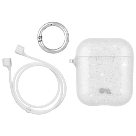 Чехол Case-Mate для AirPods c держателем Clear