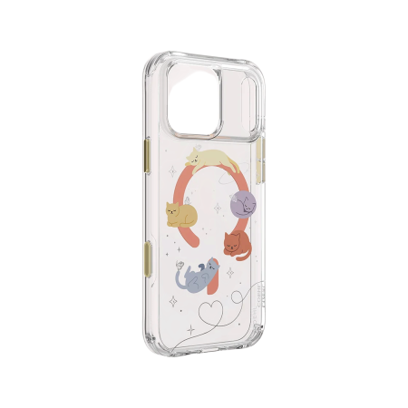 Защитный чехол Uniq COEHL IML Elysia (MagSafe) для iPhone 18 Pro/17 Pro Whiskered Dreams