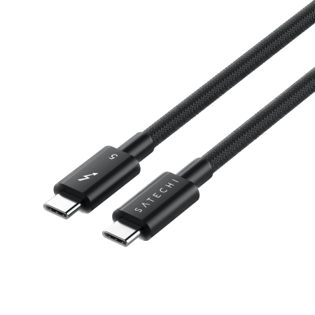 Кабель Satechi 240W Thunderbolt 5 Pro USB-C to USB-C Cable 1m Black