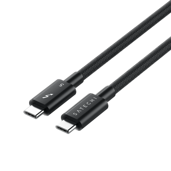 Кабель Satechi 240W Thunderbolt 5 Pro USB-C to USB-C Cable 1m Black