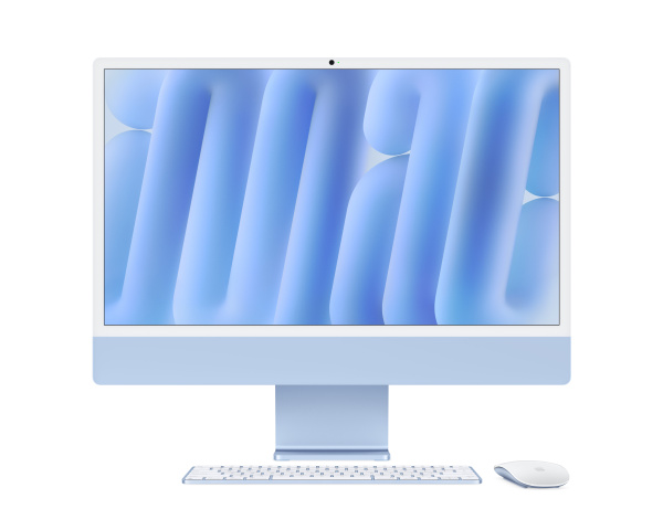 Моноблок Apple iMac 24 Retina 4,5K M4 (10C CPU, 10C GPU) / 16GB / 256GB SSD Blue (Синий) MWV13RU/A