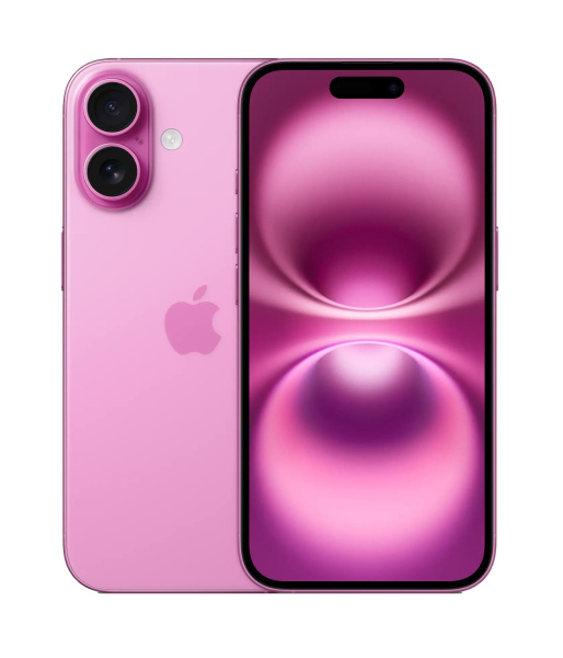 Смартфон Apple iPhone 16 128GB Pink (Розовый)