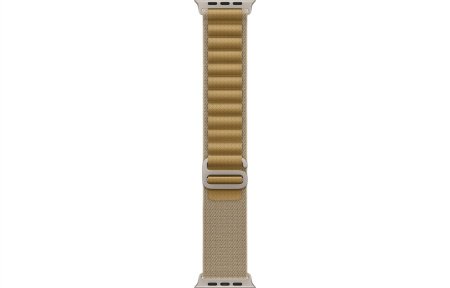 Часы Apple Watch Ultra 2 (2024) 49mm Natural Titanium Case with Tan Alpine Loop Band - Small (GPS + Cellular)