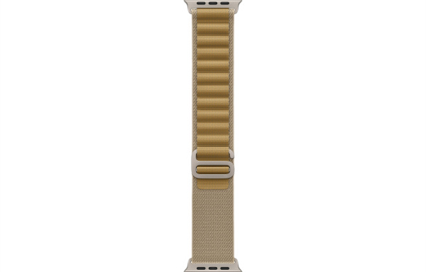 Часы Apple Watch Ultra 2 (2024) 49mm Natural Titanium Case with Tan Alpine Loop Band - Small (GPS + Cellular)