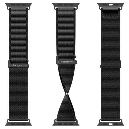 Ремешок Spigen WBF1 Band для Apple Watch 44/45/46/49mm Black