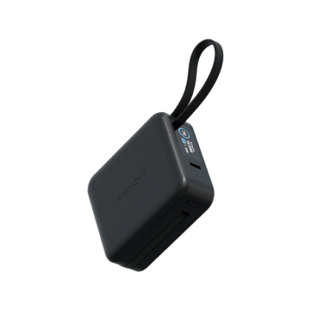 Внешний аккумулятор Energea Magpac Mini Plus Wireless Power Bank 10000mAh With Build in USB-C Cable & Display Black