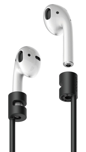 Держатель Elago для AirPods Strap Black