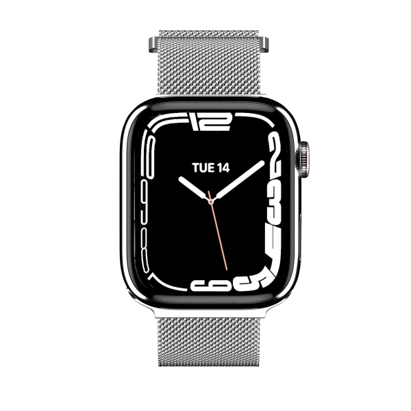 Ремешок Switcheasy Mesh Stainless Steel Apple Watch Loop для Apple Watch 42/44/45/49mm Silver