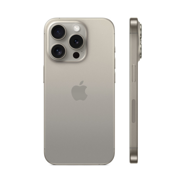 Смартфон Apple iPhone 15 Pro 128GB Natural Titanium (Натуральный титан)