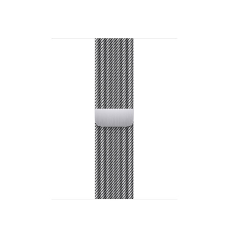 Часы Apple Watch Series 7 45mm Silver Stainless Steel Case with Milanese Loop Silver (GPS+ Cellular)