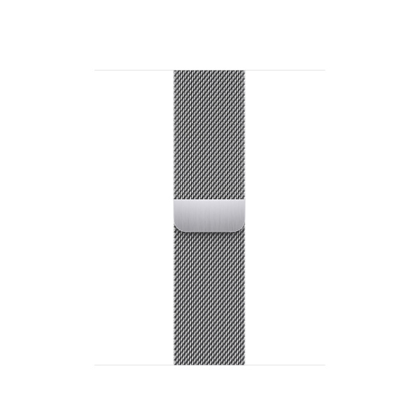 Apple Watch Series 7 41mm Silver Stainless Steel Case with Milanese Loop Silver (GPS+ Cellular)