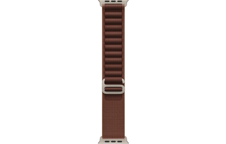 Часы Apple Watch Ultra 4 (2026) 49mm Natural Titanium Case with Burgundy Alpine Loop - Medium (GPS + Cellular)