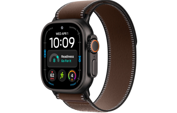 Часы Apple Watch Ultra 4 (2026) 49mm Black Titanium Case with Dark Umber Trail Loop - Medium (GPS + Cellular)