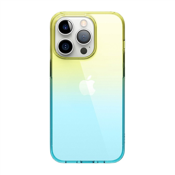 Чехол Elago для iPhone 14 Pro Aurora Case Gradient Yellow/Blue