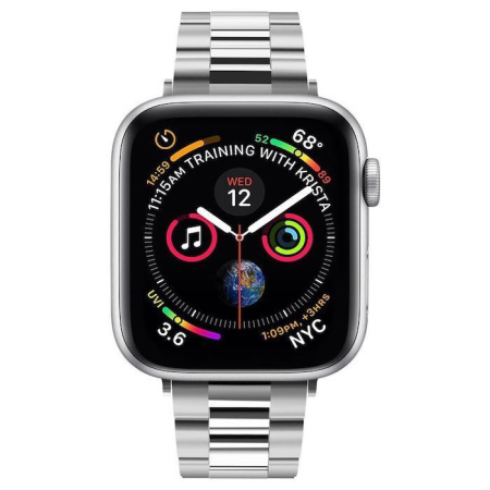 Ремешок Spigen Modern Fit Band для Apple Watch 38-41mm Silver Ремешок Spigen Modern Fit Band для Apple Watch 38-41mm Silver