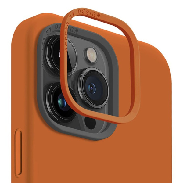 Защитный чехол Uniq Lino MagSafe для iPhone 15 Pro Max Orange