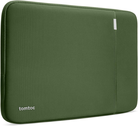 Чехол Tomtoc Defender A13 Laptop Sleeve для MacBook Air 15 Green