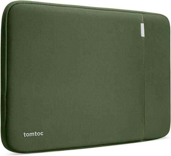 Чехол Tomtoc Defender A13 Laptop Sleeve для MacBook Air 15 Green