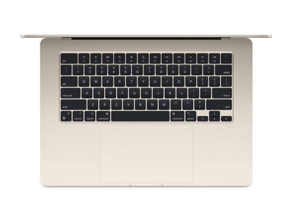 Ноутбук Apple MacBook Air 15  M2 (8-core CPU, 10-core GPU) / RAM 8GB / SSD 512GB Starlight (Сияющая звезда) MQKV3