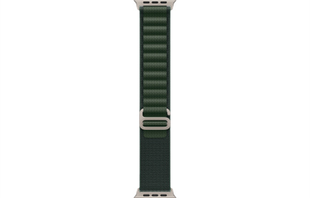 Часы Apple Watch Ultra 2 (2024) 49mm Natural Titanium Case with Dark Green Alpine Loop Band - Medium (GPS + Cellular)