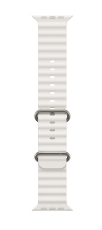 Часы Apple Watch Ultra 49mm Titanium Case with White Ocean Band (GPS + Cellular)