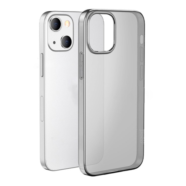 Чехол HOCO Light Series TPU для iPhone 14 Plus Transparent Black