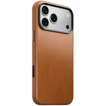 Защитный чехол Nomad Traditional Leather Case для iPhone 18 Pro Max English Tan