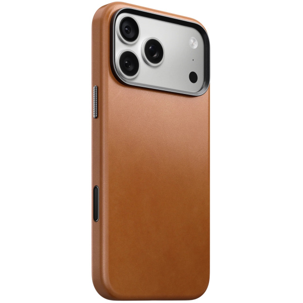 Защитный чехол Nomad Traditional Leather Case для iPhone 18 Pro Max English Tan