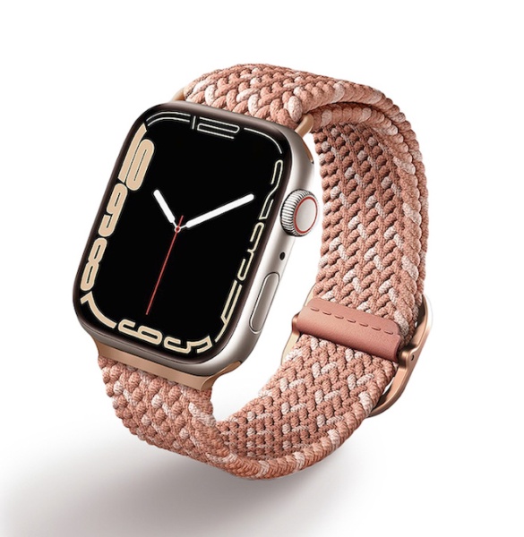 Ремешок Uniq для Apple Watch 38-41 mm ASPEN Strap Braided Citrus Pink