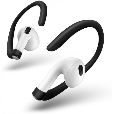 Держатель Uniq для AirPods 3 Loop Sports Dual Pack White / Black Держатель Uniq для AirPods 3 Loop Sports Dual Pack White / Black