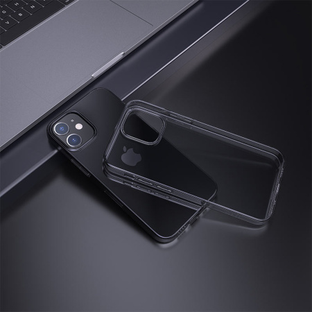 Чехол HOCO Light Series TPU для iPhone 12 mini Transparent Black Чехол HOCO Light Series TPU для iPhone 12 mini Transparent Black
