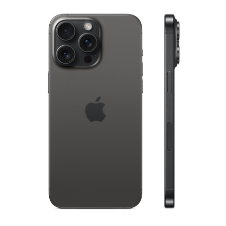 Смартфон Apple iPhone 15 Pro Max 256GB Black Titanium (Черный титан) nanoSIM + eSIM