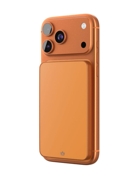 Внешний аккумулятор VLP Diamond Energy MagSafe Qi2 5000mAh USB-C Space Orange