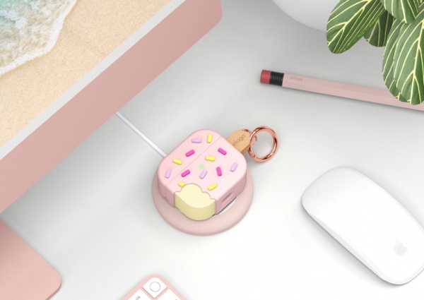 Чехол Elago Ice Cream Silicone Hang Case для AirPods 3 (2021) Pink