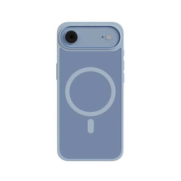 Защитный чехол AceCase Soft Rim Sky blue для iPhone Air