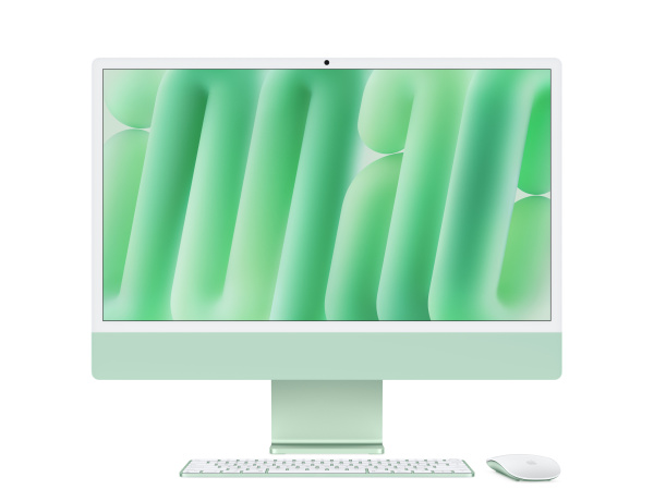Моноблок Apple iMac 24 Retina 4,5K M4 (10C CPU, 10C GPU) / 16GB / 256GB SSD Green (Зеленый) MWUY3