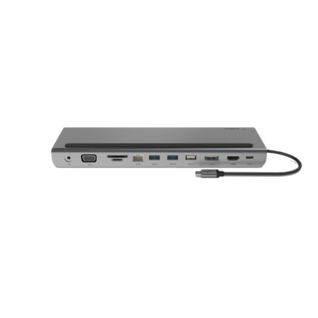 USB-хаб Belkin Connect USB-C 11-in-1 Multiport Dock Серый