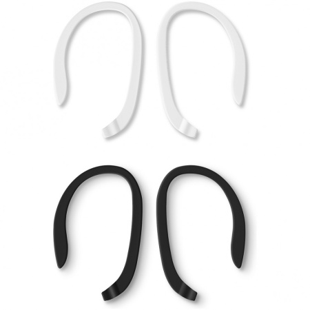 Держатель Uniq для AirPods 3 Loop Sports Dual Pack White / Black