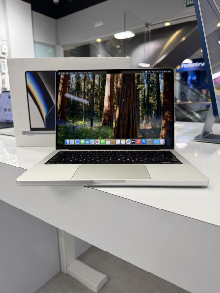 Apple MacBook Pro 14" (2021) M1 Max (10C CPU, 32C GPU) / 32ГБ / 1ТБ SSD Silver Б/У