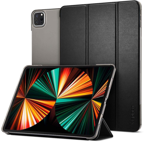 Защитный чехол Spigen Smart Fold для iPad Pro 12.9" (2021/2022) Black