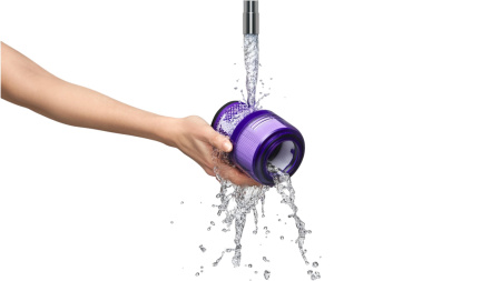 Пылесос Dyson Cyclone V10 Digital Slim SV18 Nickel/Nickel