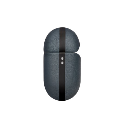 Чехол Uniq Terra Genuine Leather для AirPods 3 (2021) Blue