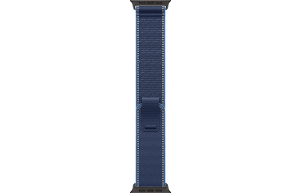 Apple Watch Ultra 3 (2025) 49mm Black Titanium Case with Blue/Bright Blue Trail Loop (GPS + Cellular) (S/M)