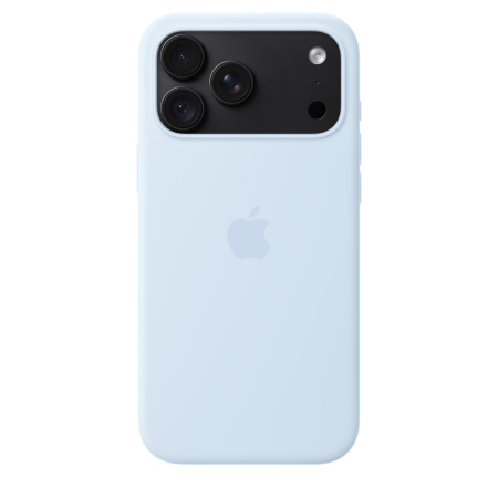 Чехол Apple iPhone 18 Pro Max Silicone Case with MagSafe Crisp Blue