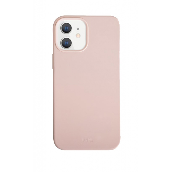 Защитный чехол Uniq Lino для iPhone 12 / 12 Pro Pink